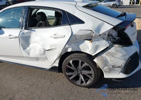 2017 Honda Civic Sport from USA, damaged, VIN SHHFK7H49HU427824